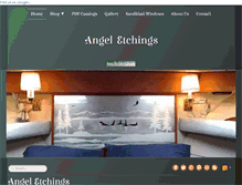 Tablet Screenshot of angeletchings.com